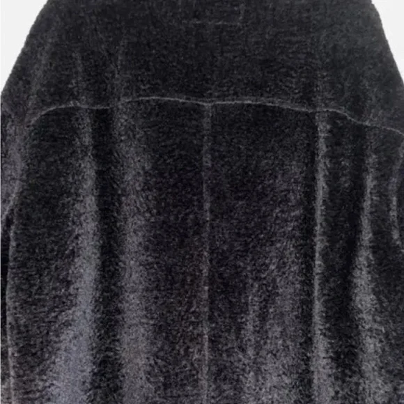 Michael Kors Women's Plus Size Faux-Shearling Shirt Jacket, Created for … - Picture 6 of 7